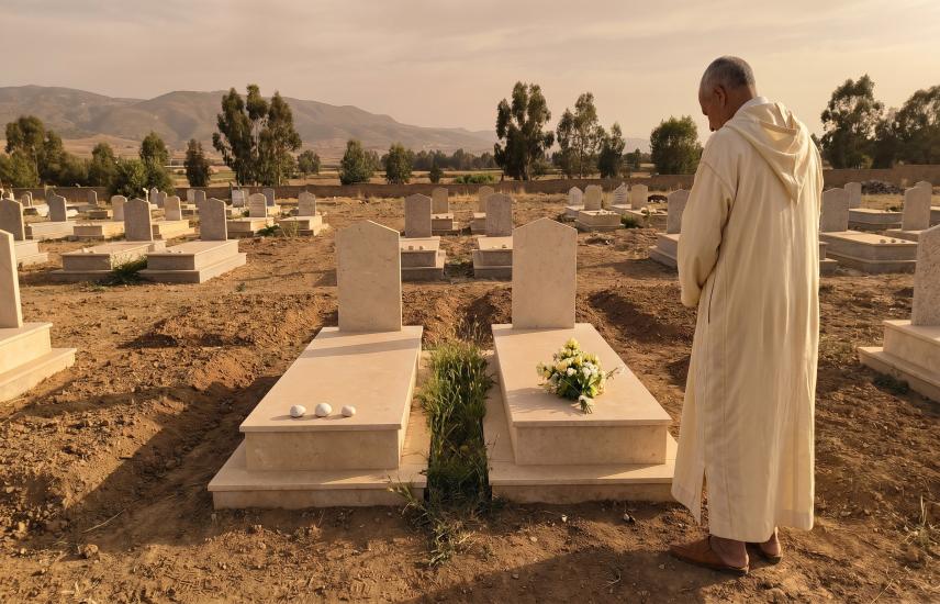Rapatrier maman à Nador pour reposer auprès de son mari
